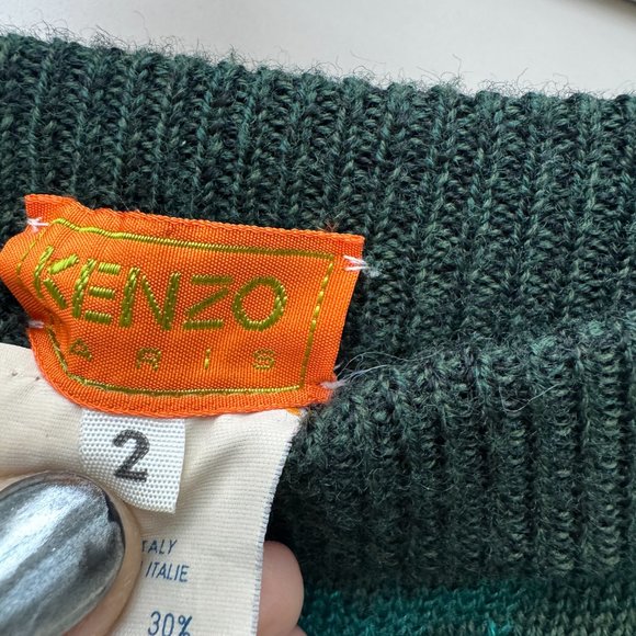 Vintage Kenzo Knit skirt - Picture 4 of 5